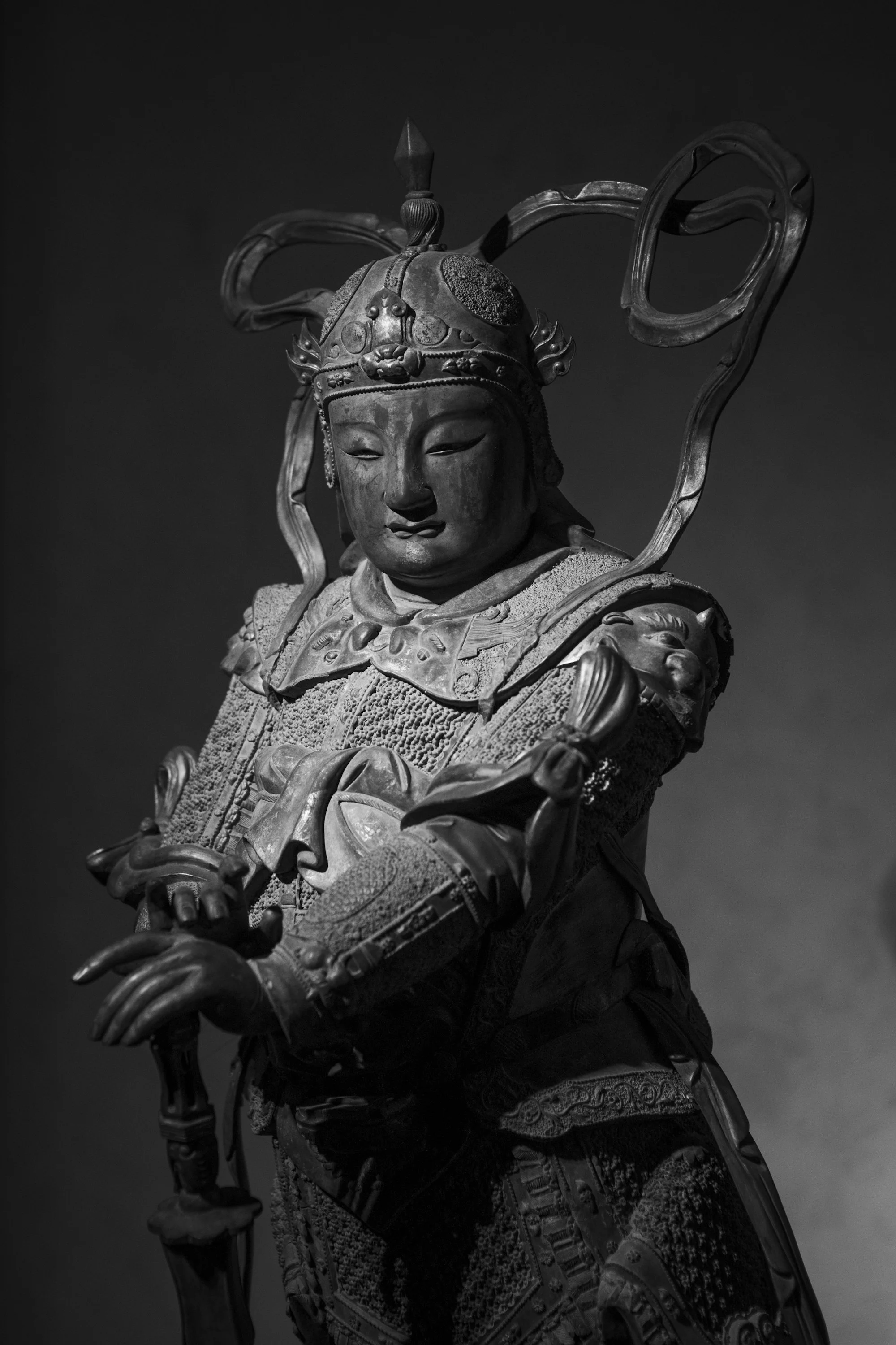 Standing guardian figure of Skanda, Ming dynasty, Aurora Museum, Shanghai, China, 2026